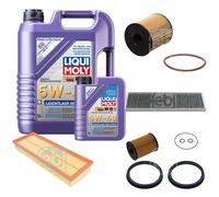 FEBI Controllo Set 6L LIQUI MOLY 5W-40 Leichtlauf High Tech Per MINI Mini
