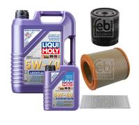 FEBI Controllo Set 6L LIQUI MOLY 5W-40 Leichtlauf High Tech Per Peugeot Boxer
