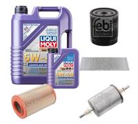 FEBI Controllo Set 6L LIQUI MOLY 5W-40 Leichtlauf High Tech Per Peugeot Boxer