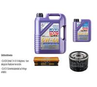 FEBI Controllo set 6L LIQUI MOLY 5W-40 Leichtlauf High-Tech per Renault