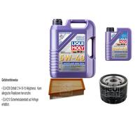FEBI Controllo set 6L LIQUI MOLY 5W-40 Leichtlauf High-Tech per Renault