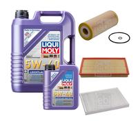FEBI Controllo Set 6L LIQUI MOLY 5W-40 Leichtlauf High Tech Per Seat Toledo