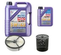 FEBI Controllo Set 6L LIQUI MOLY 5W-40 Leichtlauf High Tech Per Toyota 4