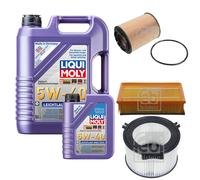 FEBI Controllo Set 6L LIQUI MOLY 5W-40 Leichtlauf High Tech Per Trasportatori