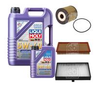 FEBI Controllo Set 6L LIQUI MOLY 5W-40 Leichtlauf High Tech Per Volvo C70 I