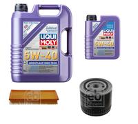 FEBI Controllo Set 6L LIQUI MOLY 5W-40 Leichtlauf High Tech Per Volvo S40 I