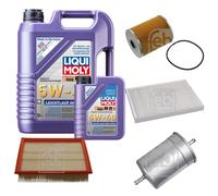 FEBI Controllo Set 6L LIQUI MOLY 5W-40 Leichtlauf High Tech Per VW Golf III