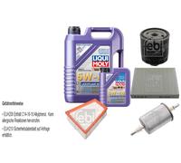 FEBI Controllo set 6L LIQUI MOLY 5W-40 Leichtlauf High-Tech per VW Polo