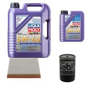 FEBI Controllo Set 6L LIQUI MOLY 5W-40 Leichtlauf High Tech Per VW Sharan