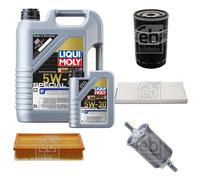 Febi Controllo Set 6L Liqui Moly Special Tec F 5W-30 per Ford Bus Transito