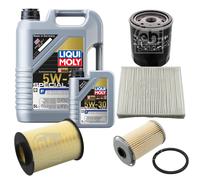 Febi Controllo Set 6L Liqui Moly Special Tec F 5W-30 per Ford Max DM2