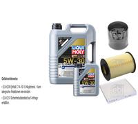 Febi Controllo Set 6L Liqui Moly Special Tec F 5W-30 per Volvo C30 Mw 1.8