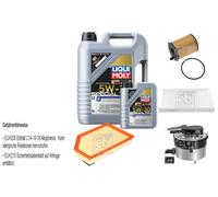 Febi Controllo Set 6L Liqui Moly Special Tec F 5W-30 per Volvo S80 II As 1.6