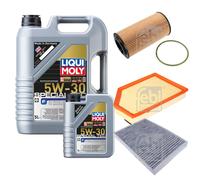 Febi Controllo Set 6L Liqui Moly Special Tec F 5W-30 per Volvo XC60 156