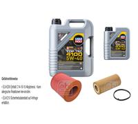 FEBI Controllo Set 6L LIQUI MOLY TOP TEC 4100 5W-40 Per AUDI A6 4F2 C6 2.0