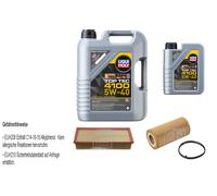 Febi Controllo Set 6L Liqui Moly Top Tec 4100 5W-40 per Audi Tt 8J3