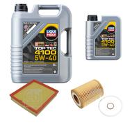 FEBI Controllo Set 6L LIQUI MOLY TOP TEC 4100 5W-40 Per BMW 1ER F20 114I