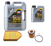 Febi Controllo Set 6L Liqui Moly Top Tec 4100 5W-40 per BMW X3 F25 xDrive20i