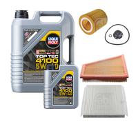 FEBI Controllo Set 6L LIQUI MOLY TOP TEC 4100 5W-40 Per BMW Z4 Roadster E89