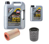 FEBI Controllo Set 6L LIQUI MOLY TOP TEC 4100 5W-40 Per Fiat Ducato Kasten
