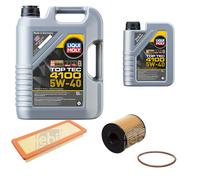 FEBI Controllo set 6L LIQUI MOLY Top Tec 4100 5W-40 per Mini Mini R56 Cooper