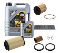 Febi Controllo Set 6L Liqui Moly Top Tec 4100 5W-40 per Mini R56 S.Cooper