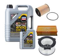 FEBI Controllo set 6L LIQUI MOLY Top Tec 4100 5W-40 per VW (IV) trasporti