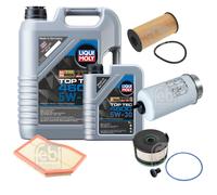 FEBI Controllo Set 6L Liqui Moly Top Tec 4600 5W-30 Per Mercedes A-Klasse