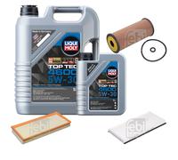FEBI Controllo Set 6L Liqui Moly Top Tec 4600 5W-30 Per Mercedes A-Klasse