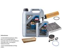 Febi Controllo Set 6L Liqui Moly Top Tec 4600 5W-30 per Mercedes e D