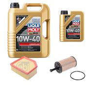 FEBI Controllo set 6L LIQUIDO MOLY 10W-40 Bassa visciosità per Citröen Berlingo