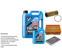 FEBI Controllo set 6L LIQUIDO MOLY 5W-30 Longtime High-Tech per Audi A4 Avant