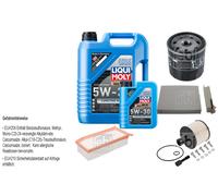 FEBI Controllo set 6L LIQUIDO MOLY 5W-30 Longtime High-Tech per Dacia Duster