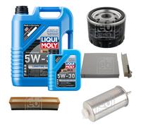 FEBI Controllo set 6L LIQUIDO MOLY 5W-30 Longtime High-Tech per Dacia Duster