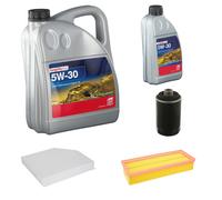 FEBI Controllo Set 6L Longlife Plus 5W-30 Per Audi A4 Avant 8K5 B8 1.8 TFSI