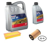 FEBI Controllo Set 6L Longlife Plus 5W-30 Per Audi A4 Avant 8K5 B8 2.0 TDI