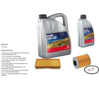 FEBI Controllo Set 6L Longlife Plus 5W-30 Per BMW 5 Serie E34 520i 24V