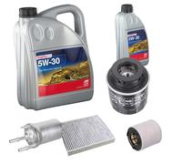 FEBI Controllo Set 6L Longlife Plus 5W-30 Per VW Polo 6R 6C 1.2 TSI Seat