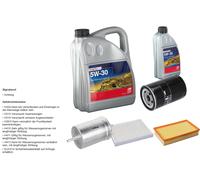 Febi Controllo Set 6L Longlife Plus 5W-30 per VW Vans V Bus 7HB