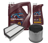 FEBI Controllo Set 6L MANNOL Ceramic 5W-30 Per Hyundai I40 CW 1.6 GDi 2.0