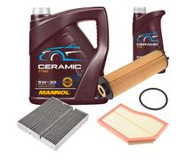 FEBI Controllo Set 6L MANNOL Ceramic 5W-30 Per Mercedes-Benz B-Klasse GLA