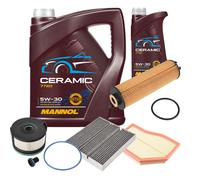 FEBI Controllo Set 6L MANNOL Ceramic 5W-30 Per Mercedes-Benz GLA GLB-Class