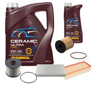 FEBI Controllo Set 6L MANNOL Ceramic 5W-40 Per Fiat Scudo 2.0 D Multijet