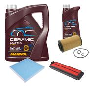 FEBI Controllo Set 6L MANNOL Ceramic 5W-40 Per Honda Accord VII Tourer