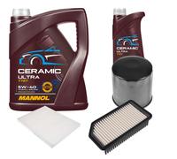 FEBI Controllo Set 6L MANNOL Ceramic 5W-40 Per KIA Venga 1.6 CVVT