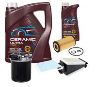 FEBI Controllo Set 6L MANNOL Ceramic 5W-40 Per Mercedes-Benz GLC 220 D