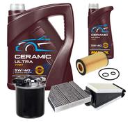 FEBI Controllo Set 6L MANNOL Ceramic 5W-40 Per Mercedes-Benz GLC 220 D