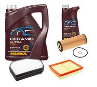 FEBI Controllo Set 6L MANNOL Ceramic 5W-40 Per Mercedes-Benz SLK 200