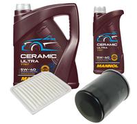 FEBI Controllo Set 6L MANNOL Ceramic 5W-40 Per Mitsubishi Grandis 2.4 MIVEC