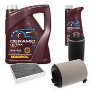 FEBI Controllo Set 6L MANNOL Ceramic 5W-40 Per Seat Altea XL 2.0 TFSi 4x4